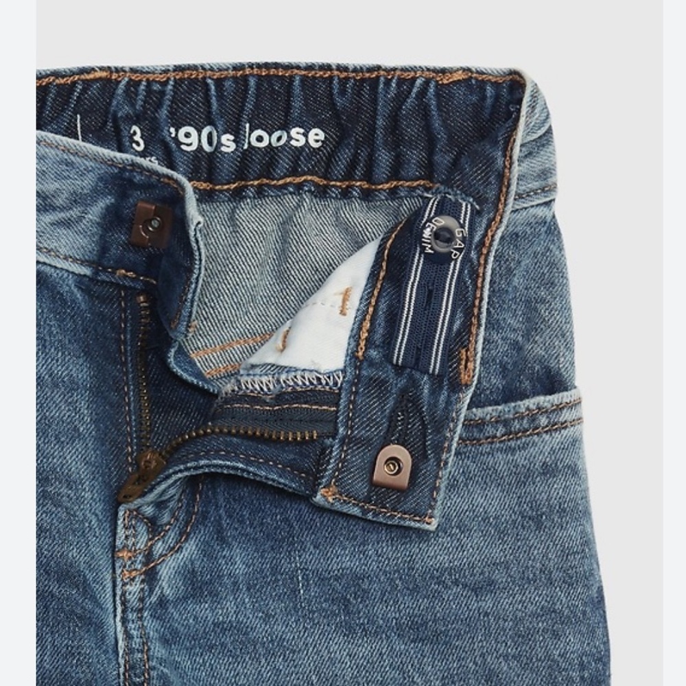 GAP Toddler '90s Loose Denim Jeans
 Size 5 Years